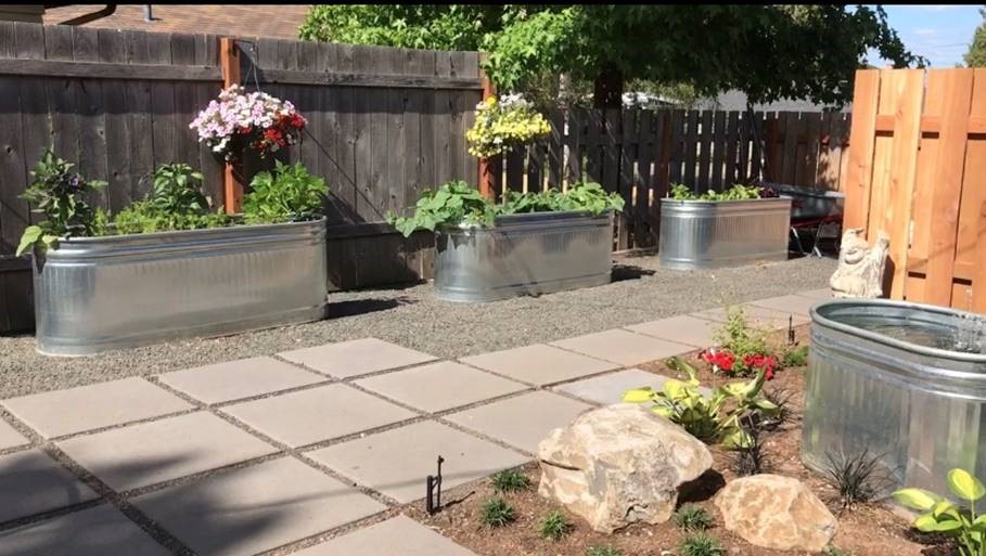 We Transformed This Side Yard Into a Decorative Organic Garden